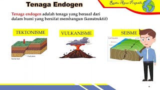 Tenaga Endogen  Dinamika Litosfer  Materi Geografi [upl. by Marianne980]