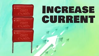 How to Increase Current Transformerless Power Supply Circuit [upl. by Pennebaker]