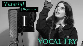 Vocal Fry Tutorial I  How to find your vocal fry  Vocal Distortion Tutorials by Aliki Katriou [upl. by Anahsat]