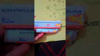 silver nitrate and chlorhexidine gluconate cream uses comment box shortvideos song trending [upl. by Ecirtaemed176]