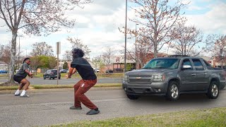 Invisible Rope Prank [upl. by Eyaf]