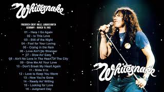 Whitesnake Greatest Hits Full Album  Best Songs Of Whitesnake Playlist [upl. by Kavanagh223]