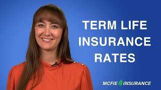 Term Life Insurance Rates Comparison [upl. by Gilberte]