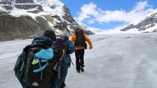 Athabasca Glacier icewalk [upl. by Kalin571]