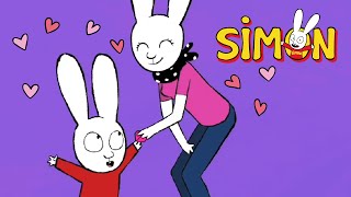 Fabrique un cœur en papier pour maman ❤️💏  Simon  Fête des mères  Dessin animé pour enfants [upl. by Lillith]