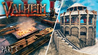 THE MOUNTAIN BASE IS DONE Valheim Episode 49 Part 3 ad [upl. by Hyatt]