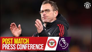 Ralf Rangnick  Post Match Press Conference  Brentford 13 Manchester United  Premier League [upl. by Billat777]