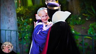 EMOTIONAL goodbye with The Evil Queen in Disneyland  Disneyland meet amp greets [upl. by Kenward]