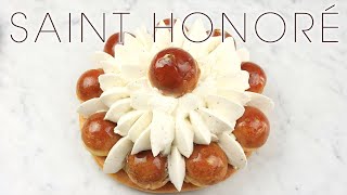 French Chef Makes St Honoré Cake Incredible Pastry Recipe That’s Worth Trying  How To Cuisine [upl. by Prosperus]