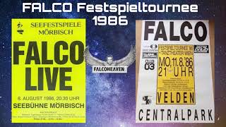 FALCO Festspieltournee 1986  Audio  ORF Mittagsjournal [upl. by Curhan]