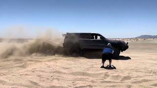 Insta skantewhip ‘s 4th gen 4Runner doing donuts at ocotillo wells [upl. by Offen704]