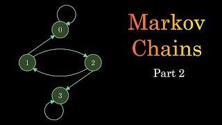 Markov Chains Recurrence Irreducibility Classes  Part  2 [upl. by Civ]