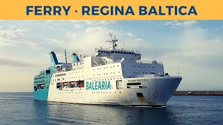 Arrival of ferry REGINA BALTICA Almería Balearia [upl. by Laohcin581]