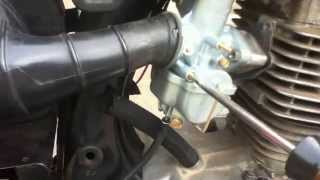 basic carburettor adjustment tuning 4 stroke and how it works [upl. by Nisior]