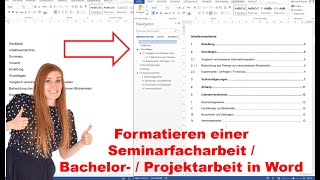 Formatierung einer Seminarfacharbeit Thüringen [upl. by Ettedo865]