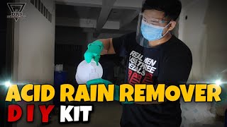 RATIO OF ACID RAIN REMOVER AND WATER  DRS DETAILING [upl. by Rieger754]