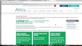 Passing my APICS CPIM exam [upl. by Mccutcheon]