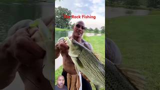 The Rock Fishing fishing espn bassfishing espnplus rock [upl. by Zendah]