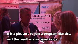 Interview med MiWire  vinder af Danish Tech Challenge 2018 [upl. by Miru132]