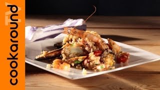 Riso alla pescatora  Risotto di pesce facile e veloce [upl. by Labannah106]