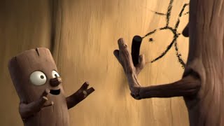 Stick Man And His Stick Family ❤️🌳 Gruffalo World Stick Man [upl. by Omixam]