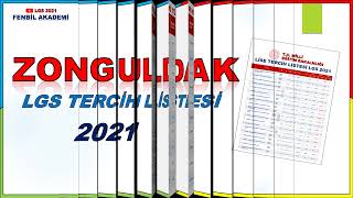 ZONGULDAK EN İYİ LİSELER LGS 2021 [upl. by Atirb]