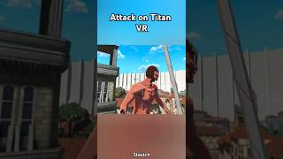 Killing an Abnormal Titan Attack on Titan VR [upl. by Magocsi]