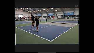 Final Men Doubles pickleball tournament Stockon Ca 2024 [upl. by Adaurd427]