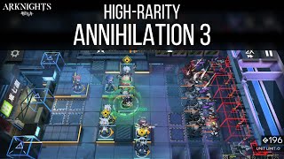 Annihilation 3 with Silverash Shirayuki and Lappland  Arknights [upl. by Yeldar327]