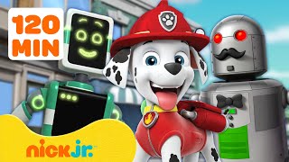 PAW Patrol Robot Rescues 2 🤖 2 Hour Compilation  Nick Jr [upl. by Aizirk654]