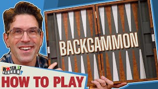 How To Play Backgammon Correctly  A Full Tutorial [upl. by Allison]