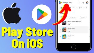 How To Download Google Play Store Apps on your iOS Device  Play Store on iPhoneiPad 2023 [upl. by Arica491]