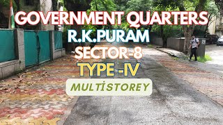 Type 4 Government Quarters R K Puram Sector 8  GPRA Type 4 Quarters [upl. by Lsil]