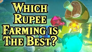 Best Rupee Farming Methods in Zelda Breath of the Wild [upl. by Ydoow]