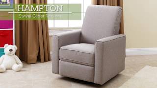 Abbyson  Hampton Swivel glider Recliner [upl. by Sioled]