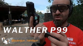 Probando la Walther P99 [upl. by Nilatak917]