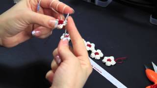 Video corso Tutorial fiorellino ad uncinetto con Punto Nocciolina puff flower [upl. by Anirahc688]