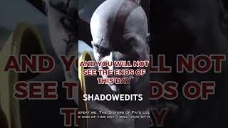 I WILL HAVE MY REVENGE KRATOS EDITedit shorts godofwar song music [upl. by Nibbor102]