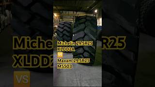 295R25 Michelin XLDD2A 🆚️ Maxam MS503 michelin michelintires maxam maxamtires [upl. by Volnak]