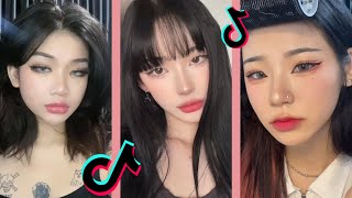 Best korean makeup 2022  korean makeup tutorial tiktok compilation [upl. by Heyes]