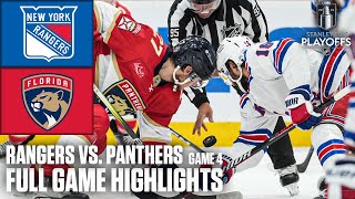 New York Rangers vs Florida Panthers Game 4  NHL Eastern Conference Final  Full Game Highlights [upl. by Avenej437]