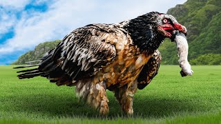 BEARDED VULTURE  The Bone Eating Bird [upl. by Jehu]