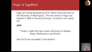 Introduction to SageMath [upl. by Akinad940]