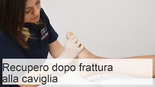 Riabilitazione dopo la frattura della caviglia dopo il gesso è stato rimosso [upl. by Luas]