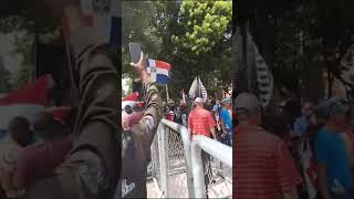 Dominicanos protestan afavor de la Dominicanidad ciento de domii [upl. by Woodward]