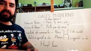 Aprender IDIOMA GALES MODERNO Cuatro oraciones básicas conversacionales [upl. by Ailenroc1]