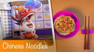 Booba  Food Puzzle Chinese Noodles  Episode 25  Cartoon for kids [upl. by Noyr807]