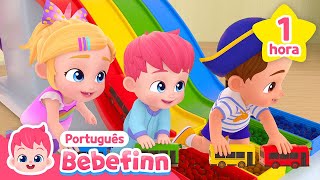 Aprenda as Cores com Bebefinn  Educativo   Completo  Bebefinn em Português  Canções Infantis [upl. by Srevart]