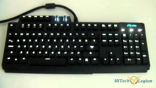 Gigabyte AiVia Osmium Gaming Keyboard Unboxing  Review [upl. by Cristiona]