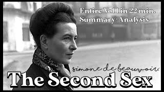 The Second Sex by Simone de Beauvoir Summary and analysis chapter by chapter [upl. by Becka]